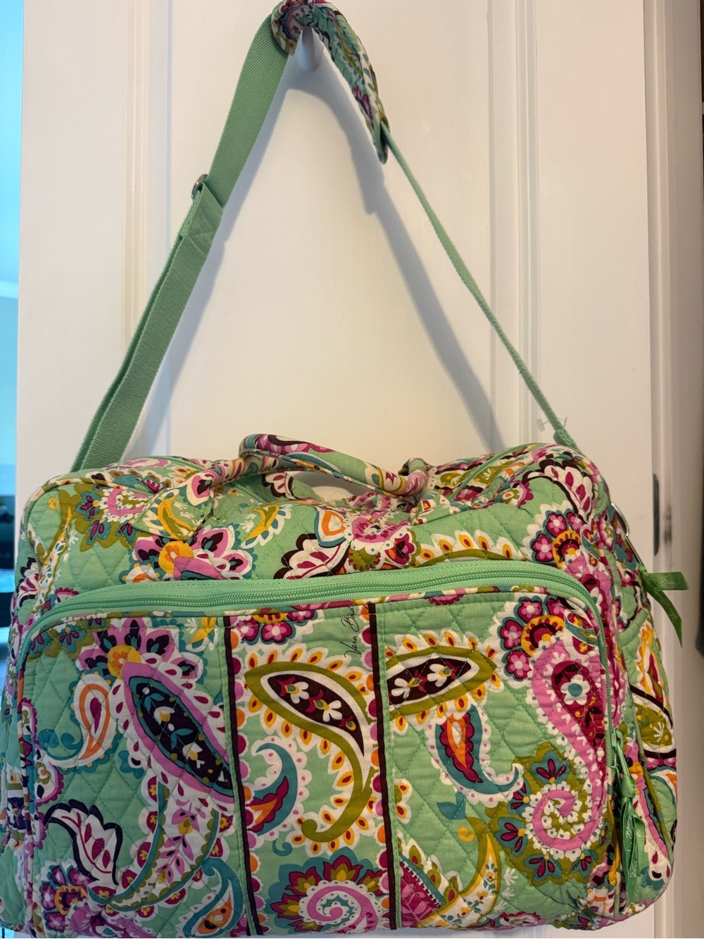 Vera Bradley Tutti Fruiti weekender travel duffle Bag - Picture 7 of 9